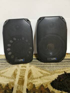 Ls70x Epi Pair Epicure Car Speaker Set Made In Usa