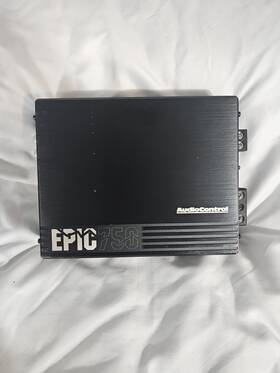 Epic750 Epiccenter Audiocontrol Epic Series 750 Watt Rms Compact 1-channel Monoblock Ca
