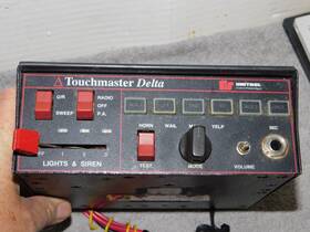 C20150 Federal Touchmaster Delta Unitrol Tm4 Siren Pa System