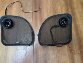 165-2014 Focal Harley-davidson Hda And Up Component Tweeters Grilles Only