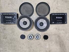 165w-rc Focal 544050754041 Utopia Be 6.5 Inch Component Speakers Beryllium Tweeters Crossovers