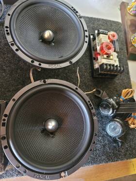 A16-3 Focal Access 165 A16-3/4 Inch Component Speaker System Used. Please Read