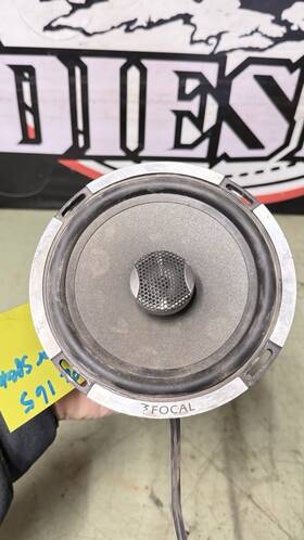 Foakappc1610000 Focal Pc 165 6.5 Inch 2-way Coaxial Car Speaker Used