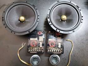 Focal-165ye Focal 165ye Access 140w 2way 6.5 Inch Speakers 2 Tweeters Crossover Components