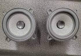 Isn-4 Focal Shallow Slim 4 Inch 40w Rms Mid Woofers Made In France Car Speakers New