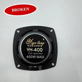 Fosa0ctq7wna13 Fosa Broken Yh 400 4 In Car Speakers 400w 93db Ohms Stereo Jet Black