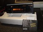 Ft635i Sanyo Vintage New Cassette Car Stereo Twin Shaft Radio Nos
