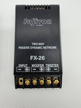 Fx-26 Fujivox 2-way Two-waypassive Dynamic Network Look At Photos
