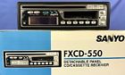Fxcd-550 Sanyo In-dash Cd-cassette-am-fm Perfect