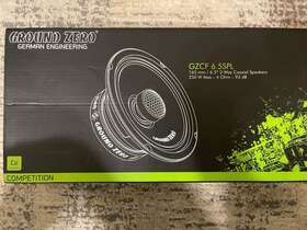 6.5spl Ground Zero 2x Gzcf 6.5 Inch Spl 2-way 4 Ohm/250w Max
