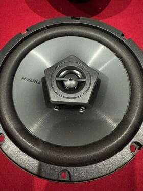 Es-65 H Yanka Es-series 6.5 Car Speakers Full Range Stereo 500 Watt Max 2-way Coaxial