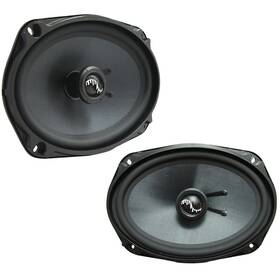 Ha-c69 Harmony Master Audio Car Stereo Carbon 6x9 Inch Replacement 500w Speakers And Grills