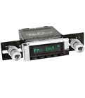 Hb-111-04-74 Retrosound Hermosa Radio For Classic Vehicles Black