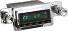 Hb-125-04-74 Retrosound Hermosa Radio For Classic Vehicles Black Face 681441083731
