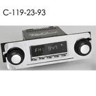Hc-119-23-93 Retrosound Hermosa Radio Chevy Truck Chrome