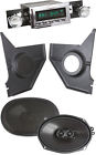 Kp-f39-6768-612 Hc-126 R693 Retro Retrosound Hermosa Radio Kick Panels And Rear Deck Speakers