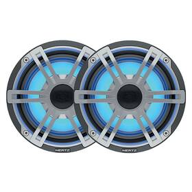 Hex-65-s-ld-g Hertz 018823135061 Hex Series 6.5 Inch 4-ohm Marine Coax Set With Rgb Leds