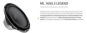 Hertz 1650.3 Ml 6.5 Inch Car Speakers