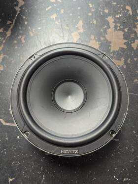 Hertz Cp-165 Mille Pro Series Cp 165 6.5 Inch Component Woofer Single