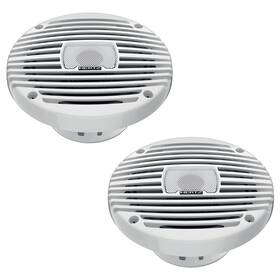 Hex65mtw Hertz Hex 6.5 M-tw - Inch 4-ohm Coaxial Marine Speakers White Grilles Pair