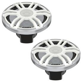Hmx8sldsw Hertz Hmx 8 Marine Speakers Rgb Leds White Grilles Pair - Used Open Box