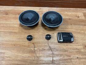 Hv165 Hertz Hi Energy 200w 4 Ohm Component Speakers 165mm 6.5 Inch Pair 1 X-over