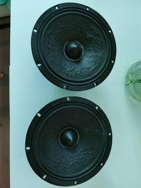 Hv200l Hertz Hv200 8 Inch 300w Woofers Car Audio 4 Ohm Midbass Speakers Lightly Used