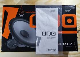 K-165 Hertz Uno 6.5 Inch Two-way Component Speaker System Pair