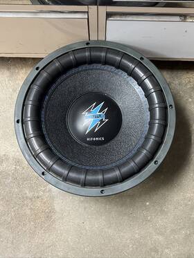 Brw15d4 Hifonics 1x 3000 Watts 15 Inch Brutus Car Audio Dual 4 Ohms Subwoofer