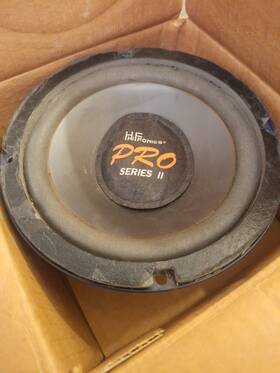 Wp064 Hifonics Inch Power From The Gods 6.75 Pro Series Ii Car Audio Subwoofer