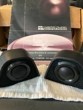 L1pro Hybrid Audio Technologies Tweeter Pair In Custom Pods