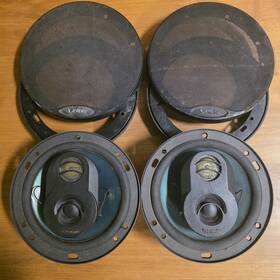 Infinity 050647430456 Vintage Kappa 63i 6.5 2-way Coaxial Car Speakers Pair Old School