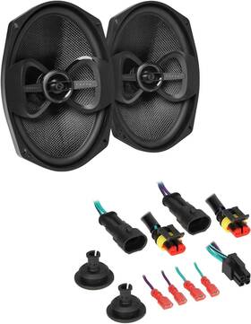 Infinity 050667380441 Saddlebag Speaker Kit For Select 2014-2022 Harley Davidson Infkp900xkit