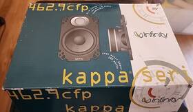 462.9cfp Infinity Viintage Kappa 462.9 Cfp 4x6 2 Way Car Audio Speakers Look Untested