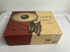 105w Infinity 4652 4 Inch X 6 Pair 2way Reference Coaxial Car Audio Speakers New