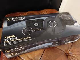 Infinity 50.11cs Kappa 5-1/4 Inch Component Speaker System Mint Read