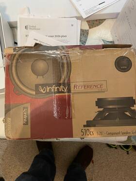 510cs Infinity Car Speakers 5.25
