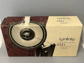 552i Infinity Speaker - Gently Used- Sound Great- 5 1/4 Inch 2 Way Reference Series