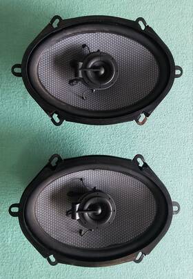 5712cf Infinity Vntg Pair Reference 5x7 Inch Coaxial Speakers 2-way