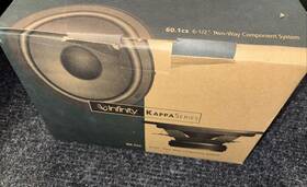 60.1cs Infinity Kappa Series 6.5 Component Vintage New Old Stock Open Box Tested