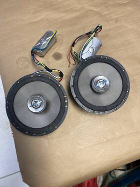 652.7i Infinity Kappa Series 62.7i - 6.5 Inch Car Speakers Tested Works Good