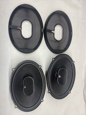 693.11i Infinity Kappa 330 Watts 6 Inch X 9 3-way Coaxial Car Audio Speakers X9