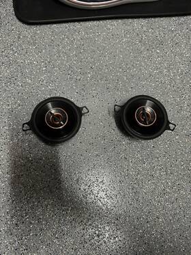 Infspkrf307fus Infinity Reference Series Ref-307f 3.5 Inch Coaxial Car Audio Speakers - 1 Pair