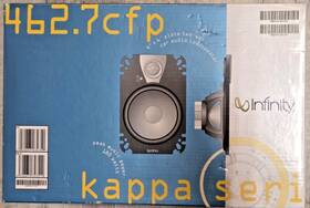 Kappa462.7cfp Infinity Kappa 462.7cfp 4 Inch X6 Plate 2-way Speakers -60w Rms 180w Peak - Used