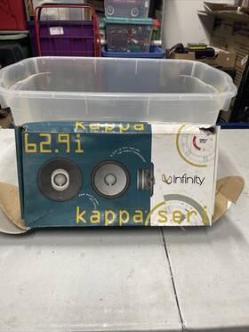 Kappa629i Infinity Kappa Series 62.9i 6.5 Inch - 6.75 2-way Car Audio Speakers 225 Watts