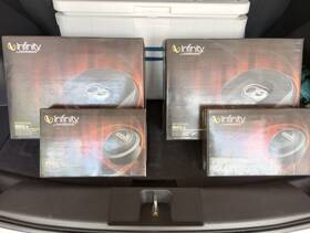 Ref-9603ix Infinity Ref9603ix 4x Infiniti X 3way 6x9 Speakrs And Ref-075tx Tweetrs Used