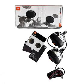 Jbl 050036364539 Cruise 2.5 Inch Handlebar Mount Bluetooth Motorcycle/scooter Speakers Chrome 20w