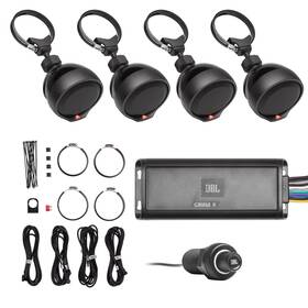 Jbl 050036365352 Cruisex 4-ch Utv Bluetooth Audio System