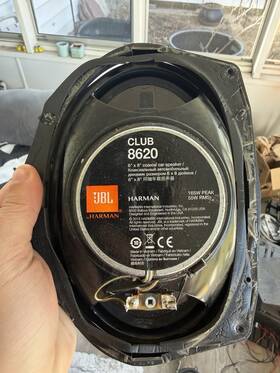 Club-8620 Jbl Club 8620 5x7/6x8 2-way Coaxial Speaker System Black