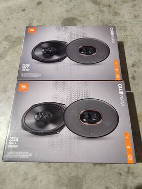 Club964mam Jbl Club 964m 6x9-inch 3-way Car Audio Coaxial Speakers Pair Silk Tweeters 255w
